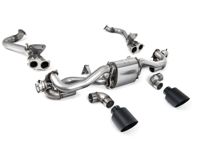 Milltek sportuitlaat met GPF-bypass en Cerakote zwarte afwerking. Porsche 718 Cayman GT4 / Boxster GTS 4.0L - 982254351B, 982254351L, 982254351AA, 982254351P, 982254351R, 982254350B, 982254350L, 982254350AA, 982254350P, 982254350R, 982251053F, 982251053H, 982251053K, 982251053E - SSXPO149