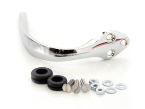 Maniglia cruscotto, cromata per Porsche 356B T6 e 356C - 64455286500 - 644 552 865 00