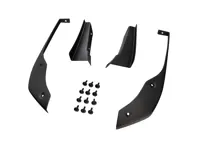 Extension de spoiler inférieur et kit avion de plongée en fibre de carbone. Porsche 718 GT4 / GT4RS - 982807749OK1, 982807750OK1 - SRAIRDUCT