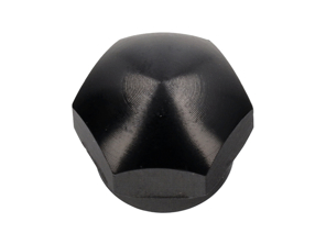 Wiper arm assembly cup nut Front, BLACK. Porsche 911 / 914 - 90162834100