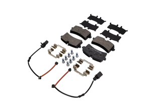 Brake pads Rear with Accessories, Zimmerman Standard Range. Porsche 95B Macan Turbo - 24643.170.2, 95B698451, 95B698451A, 95B698451B, 95B698451L - 24643.170.2
