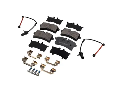 Brake pads Rear with Accessories, Zimmerman Standard Range. Porsche 95B Macan Turbo - 24643.170.2, 95B698451, 95B698451A, 95B698451B, 95B698451L - 24643.170.2
