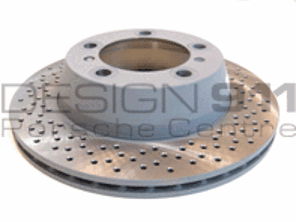 Remschijfrotor achter. Porsche Boxster 718 (982) Boxster / 718C (982C) Kaaiman (I450) - 98135203101, 98135203201