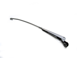 Wiper arm front, Silver. Porsche 911 1965-67 - 90162893000, 911808-03-SI, 90162892900