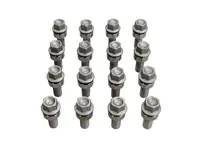 Wheel Bolt Standard (pack of 16)  Porsche 996 / Boxster / 997 / Cayman / 991 / 992 / Macan / Panamera - 99736120301, 99736120302, 9973612031, 46652, 99636120300, 99636120301, 99636120302, 38919656 - OP-UWB10036-1, S4-7-14-50-30-19, V1415KU30V