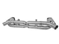 运动型排气消音器旁通 x 管，带催化转换器。保时捷 997.2 涡轮增压 - 99711102730, 99711102731, 99711102732, 99711300930, 997113009AX, 99711301030, 997113010AX - 9M99711102732