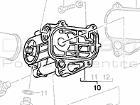 Huile de boîtier de thermostat. Porsche 944 Turbo - 95110705100
