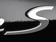 S - Chromed rear badge for Porsche 95B.1 Macan - 95B853675A