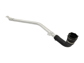 Tubo flessibile del liquido di raffreddamento del radiatore, inferiore. Porsche 958 Cayenne 3.6L 2010-17 - 95810640211, 95810640210