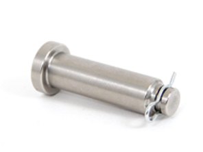 Axe de charnière de couvercle de coffre en acier inoxydable Rennline, grand. Porsche 964 / 993 - E225