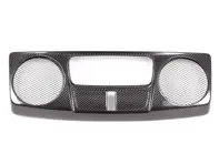 Copertura della ventola in fibra di carbonio Rennline. Porsche 991.1/991.2 - 99150458304E10, 99150458305E10, 99150458308E10, 99150458309E10, 99150458312E10, 99150458313E10