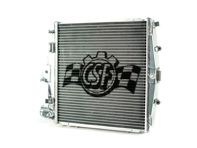 Radiateur en aluminium pour liquide de refroidissement à eau. Porsche Boxster 987 / Cayman 987C / 997 - 8MK376730581, 8MK 376 730-581, 8MK376733671, 8MK 376 733-671, 99710613102, 99710613202, 1614200173, 1614200183 - 7047, 7048