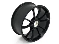 20" lichtmetalen GT3-velg voor, in matzwart. Porsche 991.2 GT2 - 99136216883JE1, 99136216883, 99136216282JE1, 99136216282