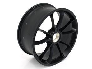 Llanta de aleación GT3 delantera de 20", en negro mate. Porsche 991.2 GT2 - 99136216883JE1, 99136216883, 99136216282JE1, 99136216282
