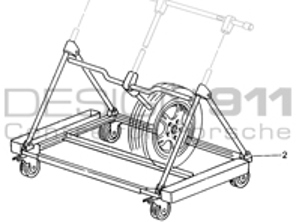 Roues & Pneus Système de Transport / Stockage Porsche 996 / 997