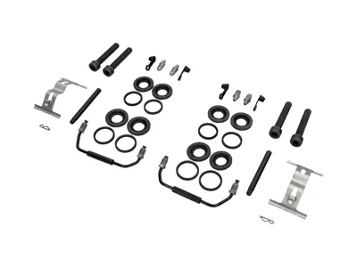 Brake Caliper Overhaul Kit REAR. Porsche 986 Boxster / 996 - 93035191900, 99907340201, 99635295901, 95135191700, 95135191701, 105595556, 105595558, 99635296202, 99635296102