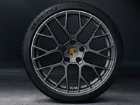 20'/21' 992 (911) RS Spyder Design jantes alliage & pneus été Original Porsche - 992044660J
