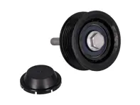 Belt idler pulley deflection roller. Porsche 958 Cayenne 3.6L / 970 Panamera 3.0L - 94610211876, 94610211875