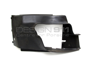 Air duct for front bumper. Porsche 997 Turbo - 99757532101, 99757532201