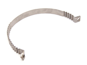 Uitlaat klem. Porsche 987 Boxster / 987C Cayman - 98711121000, 98711121001