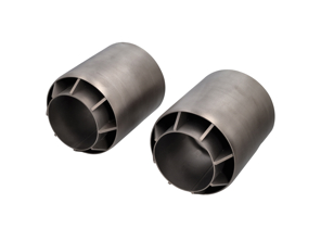 935 Style Titanium Tailpipes - Set of 2. Porsche 718 Boxster / Cayman GTS 4.0L (Incl. Spyder/GT4)  / 991-2 Carrera - 9P1251187K, 9P1251187L, 9P1251188K, 9P1251188L, 982251187AH, 982251187AC, 982251187AJ, 982251188C, 982251188A, 982251188D, 982251187C, 9GT251187B, 9GT251188B, 99104420024, 99104420025