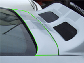 Blanking Panel for 3rd brake light for Porsche 997 Models - 99750434505GRV, 99750434501GRV