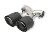 Tubo de escape de fibra de carbono. Porsche 981 Boxster / 981C Caimán - 98111126100, 98111136100, 98111136160, 981111361600, 98111136161, 98111196100, 98111196101