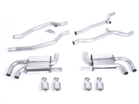 Milltek 运动型排气系统，无共振（更响亮）杯型。保时捷 958 卡宴 Turbo 4.8L V8 2010-14 - 95811302450, 95811302451, 958113024BX, 95811302452, 95811302453, 958113030X, 958113030BX, 95811302454, 958113030CX, 95811302350, 95811302351, 958113023CX, 95811302352, 958113029BX, 95811302353, 958113029X, 95811302354, 958113029CX, 95811191020, 95811191021, 95811191022 - SSXPO110