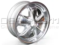 15' ruote in lega stile Fuchs Ultralite Chrome RSR replica 6.0J ET36 per auto Porsche - MX160015