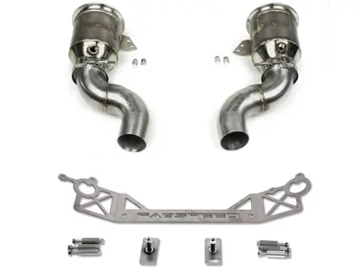Fabspeed Sport 催化转化器，配备 GT2RS 风格排气管。保时捷 992 Carrera 2021 款>> - 992254400D, 992254400DX, 992254400NX, 992254450D, 992254450DX, 992254450N, 992254450NX