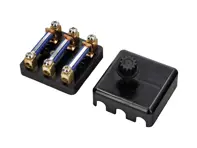 Panneau de fusibles arrière à 3 voies avec couvercle. Porsche 911 - 91161209306, 91161209307, 91161209305