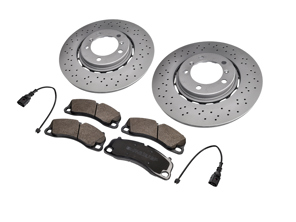 FRONT Brake Disc and Pad Package. Porsche 718 Boxster GTS 4.0ltr / 718 Cayman GTS 4.0ltr - 9P1615301, 9P1615301J, 9P1615302, 9P1615302J