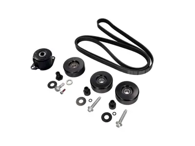 Kompletter Riemenscheiben- und Riemensatz - Spanner, Umlenkrollen und Antriebsriemen - für Porsche 997-2 GT3 / GT3 RS (mit Klimaanlage) 2010-2012 - 99610236550, 99611501670, 99611501672, 99907204109, 99907203901, 99907205901, 90006711703, 90006711705, 99611501571, 99611501576, 99610212552, 99610212553, 99611522171, 99611522172, 90037820009, 90037831301, 90007406302, 90038512001, 90007438001, 99710215192