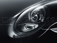 Ensemble de phares à DEL en noir avec PDLS+. Voitures Porsche 991 RHD - 99104490101