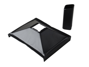 Jack support plate and tube. Porsche 914 - 91450115110, 91450115110GRV, 1681700200, 581079 - 1681700200