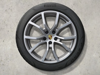 21" Cayenne Exclusive Design lichtmetalen velgen en zomerbanden Origineel Porsche - 9Y0044643G