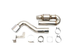 Fabspeed Sport Muffler Bypass Exhaust System With Catalyst. Porsche 911 Turbo 930 (1976-1989) - 93012306301 - FS.POR.911T.SCMBE