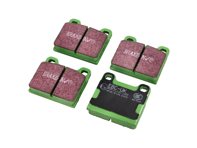 EBC 绿色刹车片。保时捷 911 / 912 / 914 / 924 - 91135295006, 91135295004, 94435195100, 91135295007 - DP2104