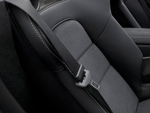 Front three-point seat belt, Black. Porsche 918 Spyder 2015>> - 95B857705C, 95B857705CHCP, 95B857705COR1, 95B857705COP2, 95B857705COA5, 95B857705COC7, 95B857705COB6, 95B857705C62S, 95B857705CM3C, 95B857705CM7U