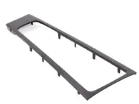 Contorno de la consola central, fibra de carbono. Porsche 991.1 / 991.2 - I124