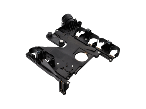 Afdekplaat tiptronic ventielhuis. Porsche 996 / 997.1 - 1402701161, 1402700861, 1402700561