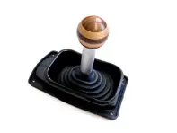 Pomo de palanca de cambios y fuelle de madera. Porsche 964 / 993 - 99342407502, 99342407501, 993424075028YR, 96442407505
