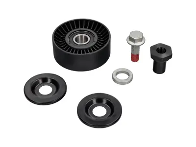 Drive belt tensioning roller. Porsche 996 / Boxster 987 / Cayman 987C / 997 - 99710211700, 4149031008 - V45-0012