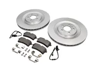 Achterremschijf Ø: 356 mm en remblokkenpakket Porsche Macan Turbo - 95B615601D, PAB615121, 95B698451L