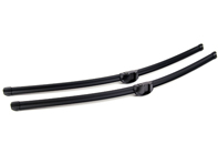 Front wiper blade set. Porsche 9YA Cayenne (RHD cars) - 9Y2955329, 9Y2955329B, 9Y2955329A