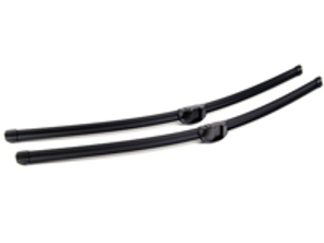 Front wiper blade set. Porsche 9YA Cayenne (RHD cars) - 9Y2955329, 9Y2955329b