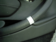 Cubiertas para tornillos de tirador de puerta. Porsche 986 Boxster 2003>> - 98655572103V03, 98655572203V03