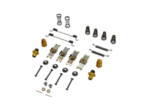 Kit de montage de mâchoires de frein à main. Porsche 911 65-89 - PCG35209712