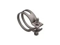 Collier d'échappement pour catalyseur. Porsche 996 Carrera / 996 GT3 en titane - 99951108700