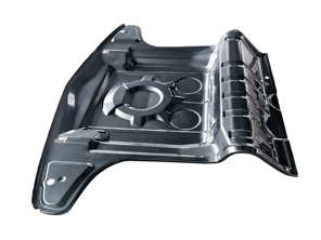 Plancher du coffre avant. Porsche 914 - 91450193711, 91450193811 - BP PS6861